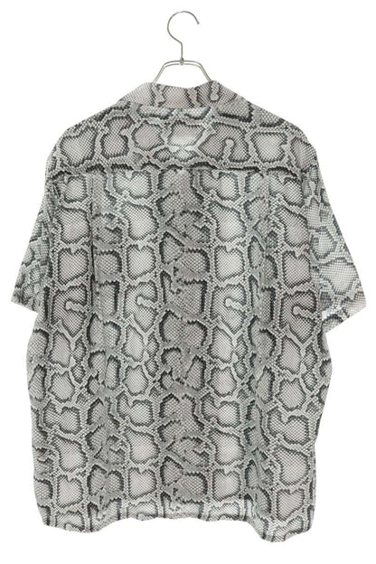 WACKO MARIA 22SS Python Lyocell Aloha Shirt White Size S