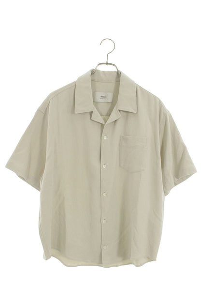 AMI Alexandre Mattiussi Logo Embroidered Open Collar Size XS