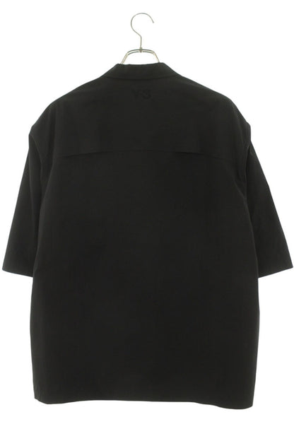 Y-3 Multi-Pocket Nylon Short Sleeve Shirt Black Size M