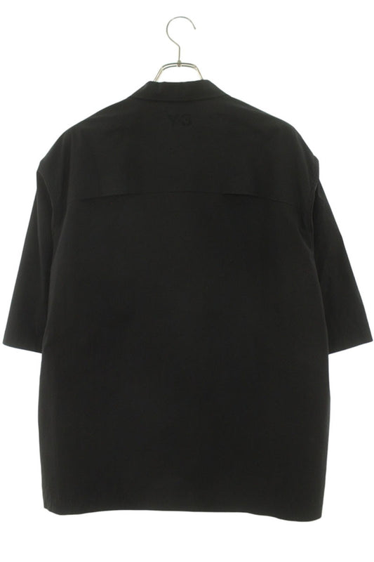 Y-3 Multi-Pocket Nylon Short Sleeve Shirt Black Size M