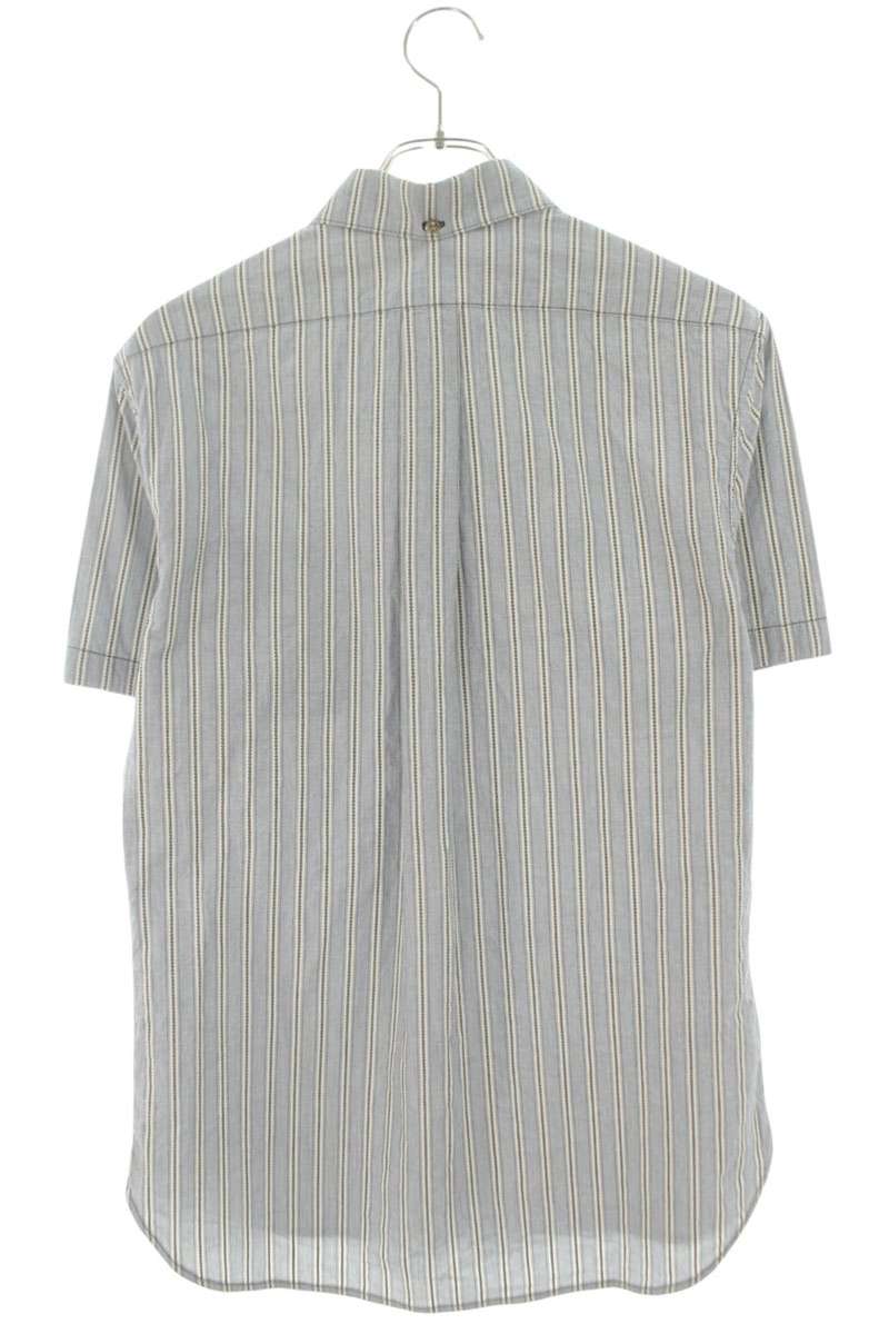 Chrome Hearts Cross Ball Button Stripe Cotton SS Size M