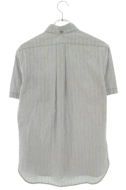 Chrome Hearts Cross Ball Button Stripe Cotton SS Size M