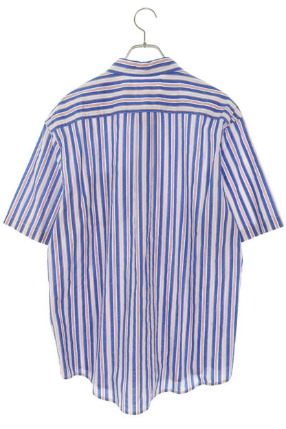 SUPREME Loose Fit Multi Stripe Logo Embroidery SS Size L