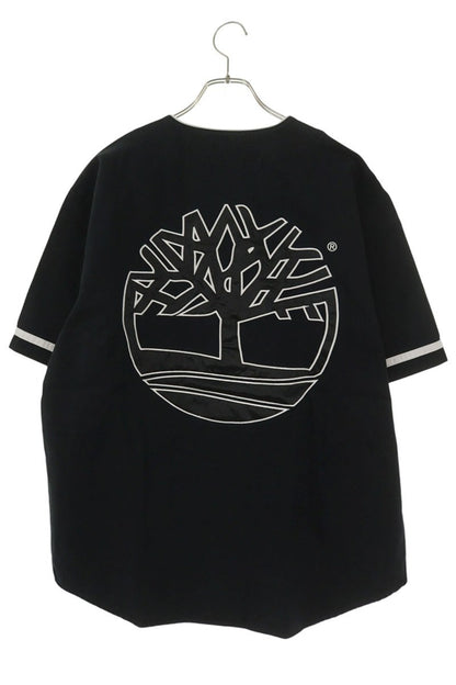 SUPREME 23SS x Timberland Baseball Jersey Black Size M