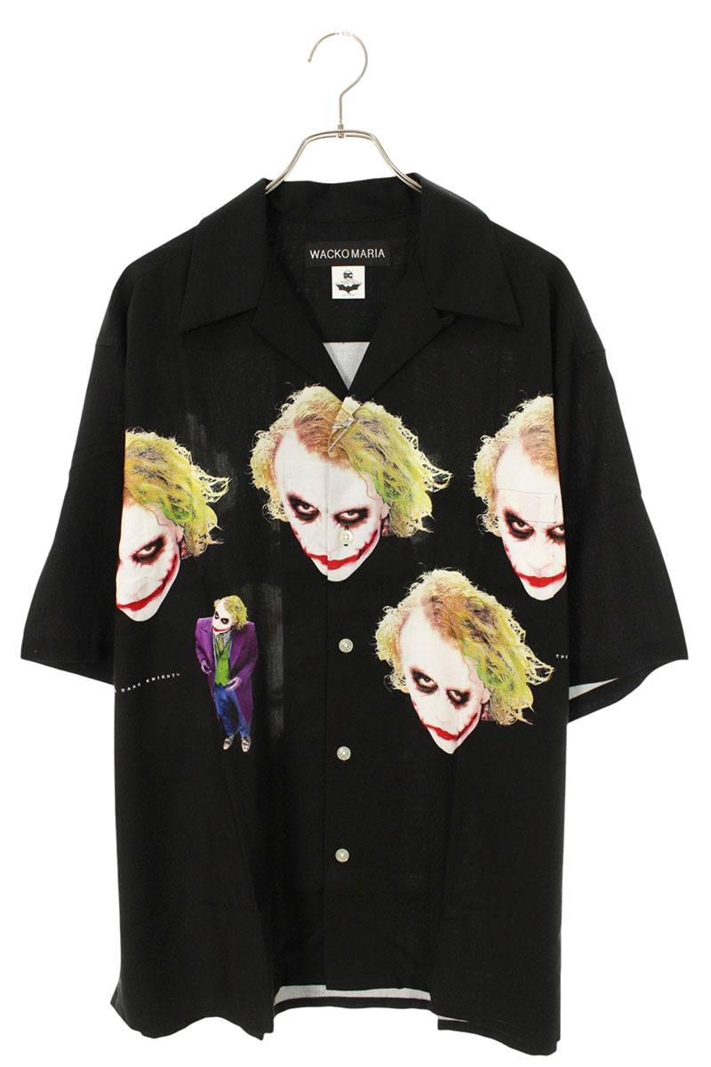 WACKO MARIA Black Movie Print Aloha S/S Shirt Size XL