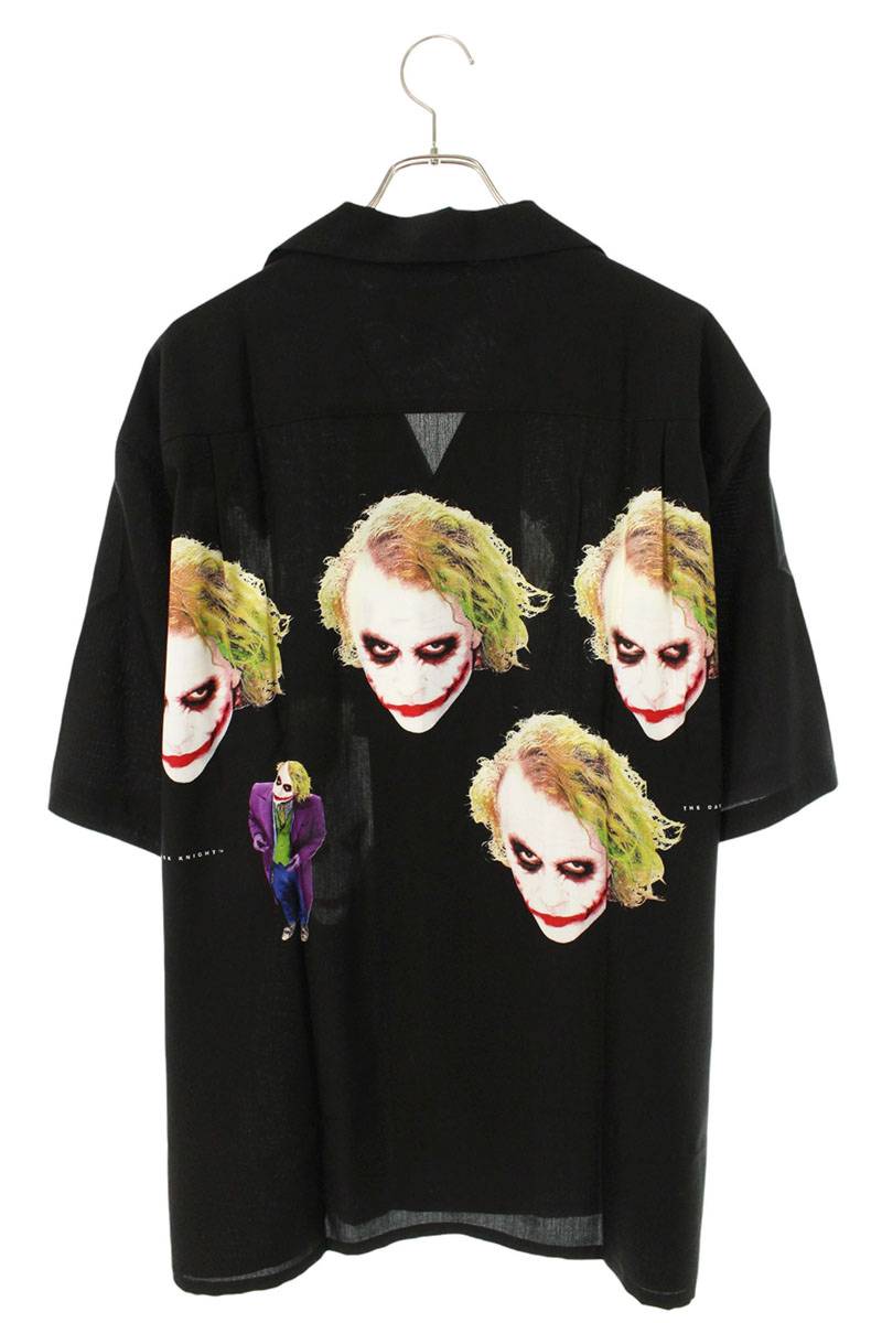 WACKO MARIA Black Movie Print Aloha S/S Shirt Size XL