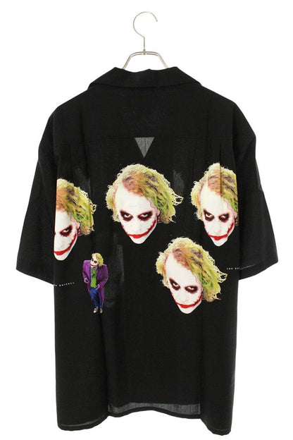 WACKO MARIA Black Movie Print Aloha S/S Shirt Size XL