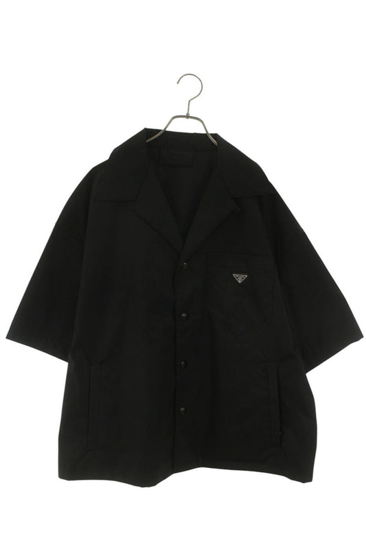 PRADA Re-Nylon Triangle Plate S/S Shirt Multi Size XL