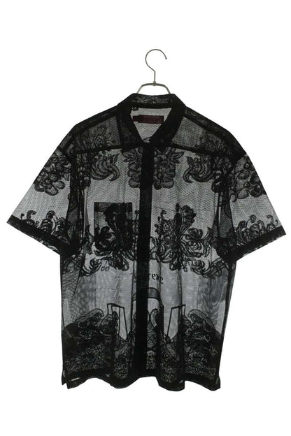 SUPREME 25SS Last Supper Lace SS Shirt Black Size L