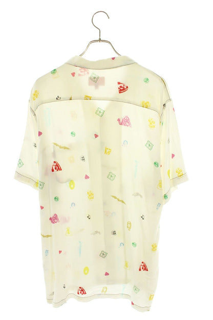 SUPREME 19SS Deep Space Rayon S/S Shirt White Size XL