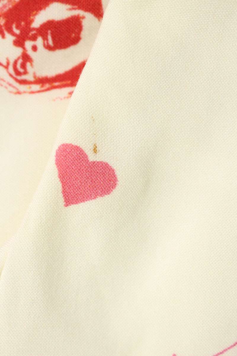 SUPREME 19SS Deep Space Rayon S/S Shirt White Size XL