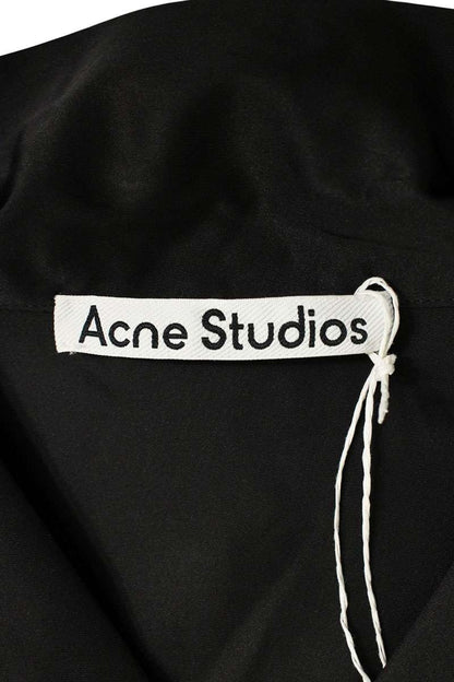 ACNE STUDIOS Allover Print Rayon S/S Black/White Size XL