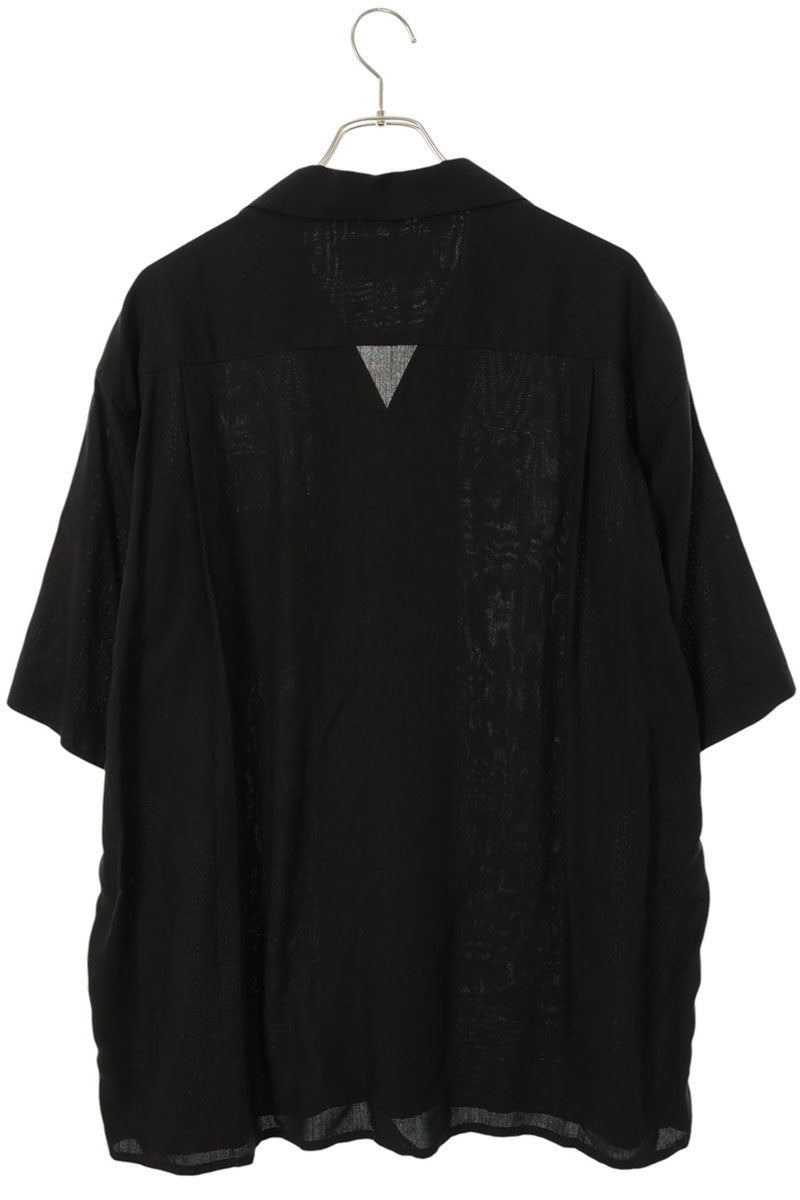 WACKO MARIA Multi Logo Embroidered Open Collar S/S Size L