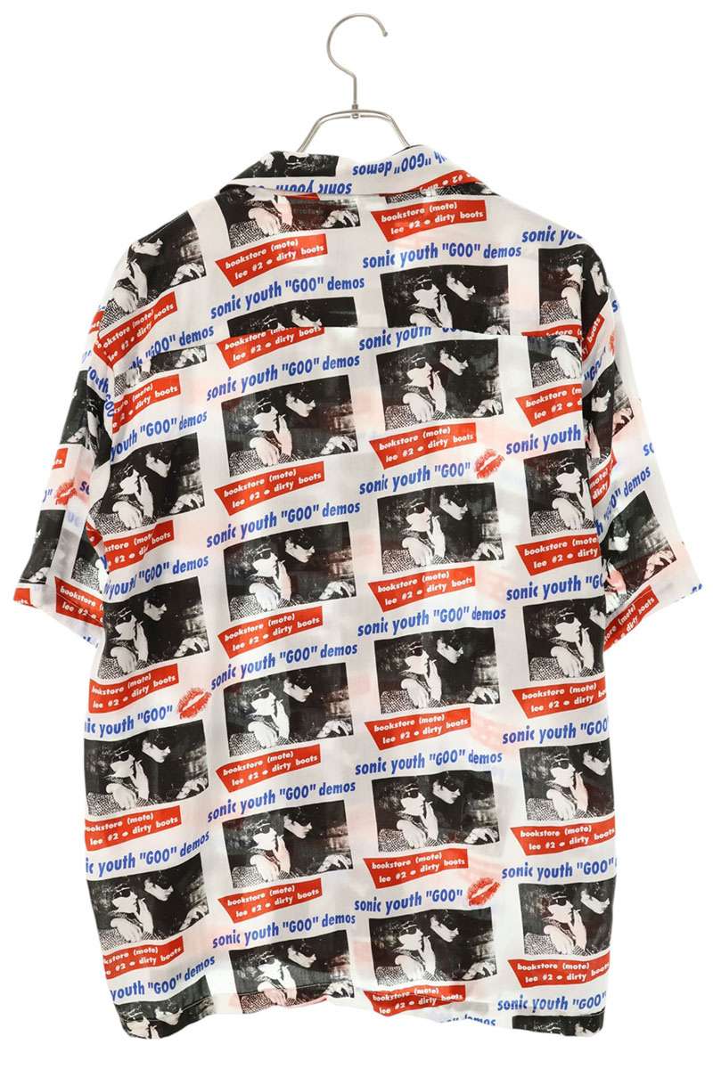 HYSTERIC GLAMOUR SONIC YOUTH GOO DEMOS Rayon SS Shirt Size L