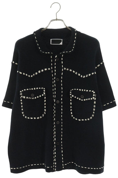 PHINGERIN 26SS Black Stitch Design S/S Shirt Size L
