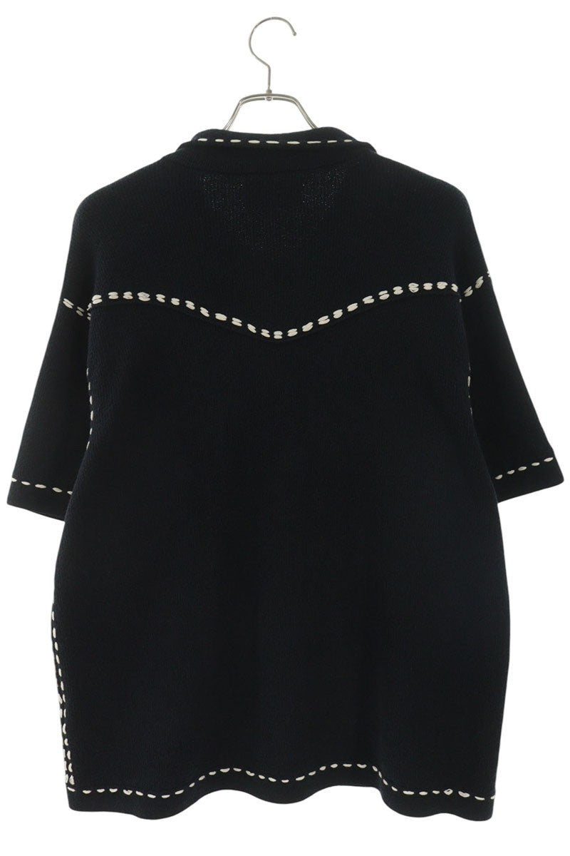 PHINGERIN 26SS Black Stitch Design S/S Shirt Size L