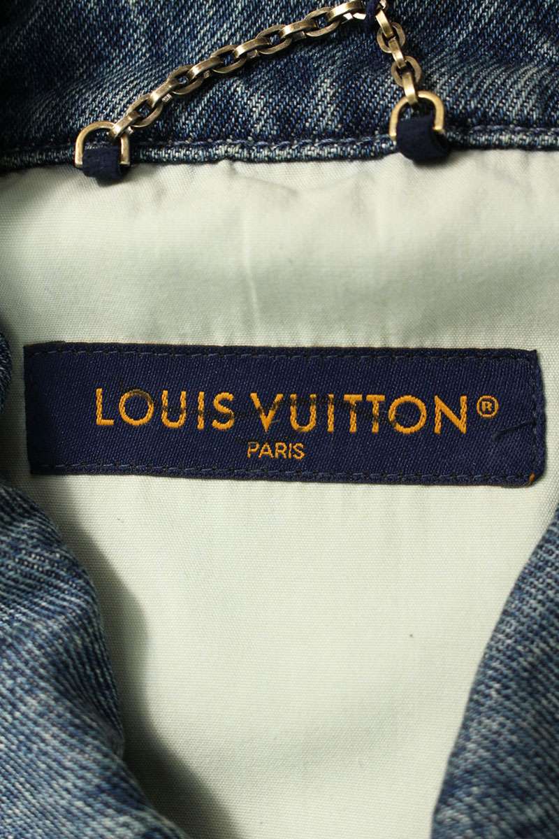 LOUISVUITTON 23AW Embossed Monogram Sleeve Shirt Size L
