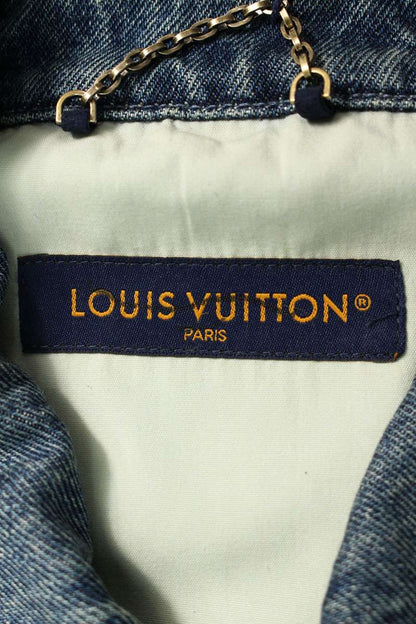 LOUISVUITTON 23AW Embossed Monogram Sleeve Shirt Size L