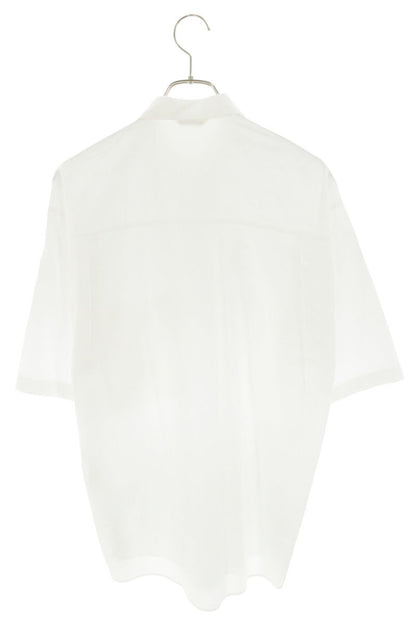 AURALEE 25SS White Washed Finx Twill Big Half Sleeve Size 4