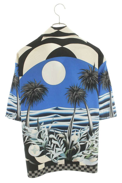 LOUISVUITTON 24AW Print Cotton S/S Shirt Size L