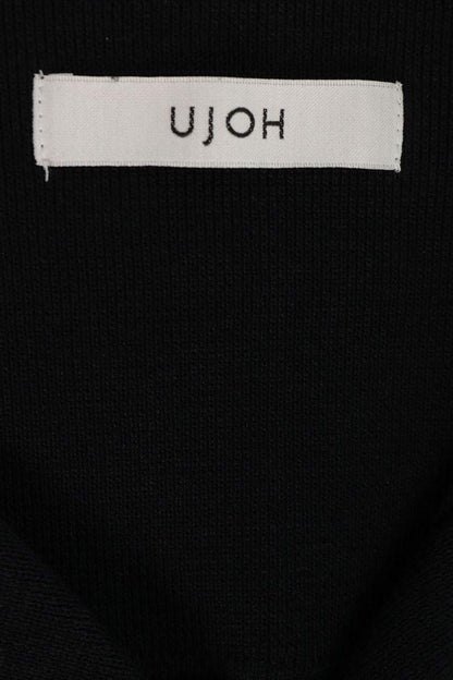 UJOH Open Collar Knit S/S Shirt Black Size XL