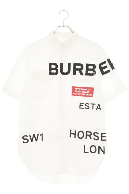 Burberry Horseferry Print Short Sleeve Shirt Size XXL