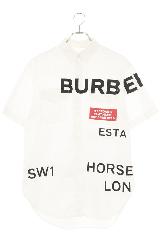 Burberry Horseferry Print Short Sleeve Shirt Size XXL