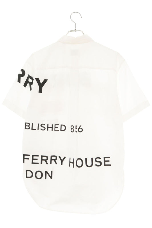 Burberry Horseferry Print Short Sleeve Shirt Size XXL