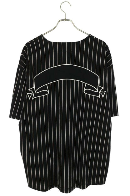 ASKYURSELF Multi Stripe Baseball S/S Shirt Size L