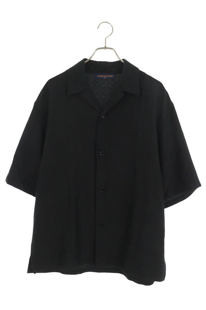 LOUISVUITTON 25SS Mini Monogram Silk Cotton Shirt Size M