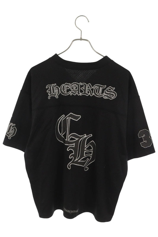 Chrome Hearts MESH WARM UP JERSEY TEE Mesh Tee Black Size M