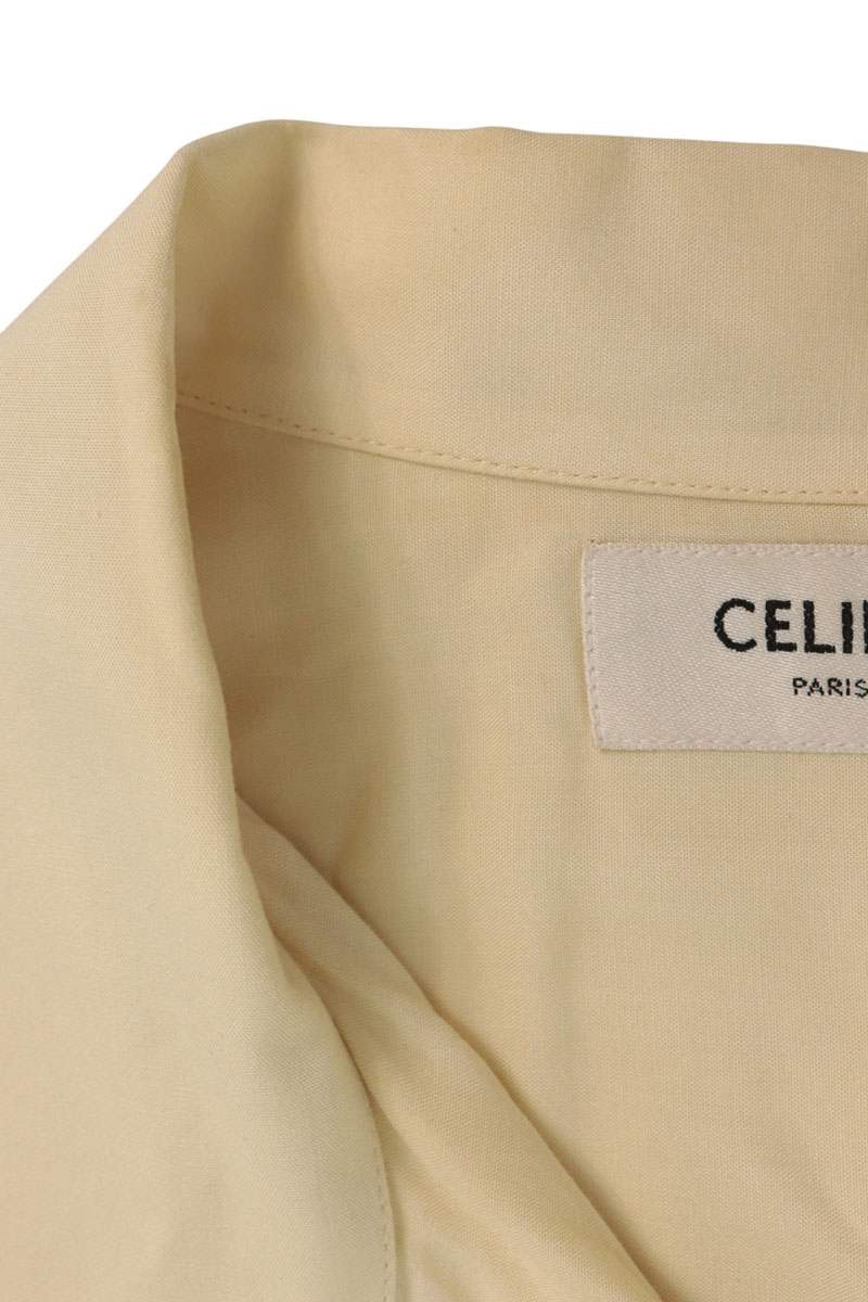 CELINE Rhinestone Hawaiian Loose Shirt Size 40