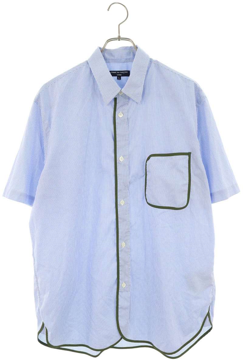 COMME des GARCONS HOMME AD2022 Piping Design Shirt Size L