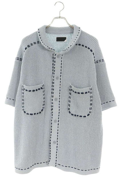 PHINGERIN Stitch Design Shirt Light Blue Size FREE