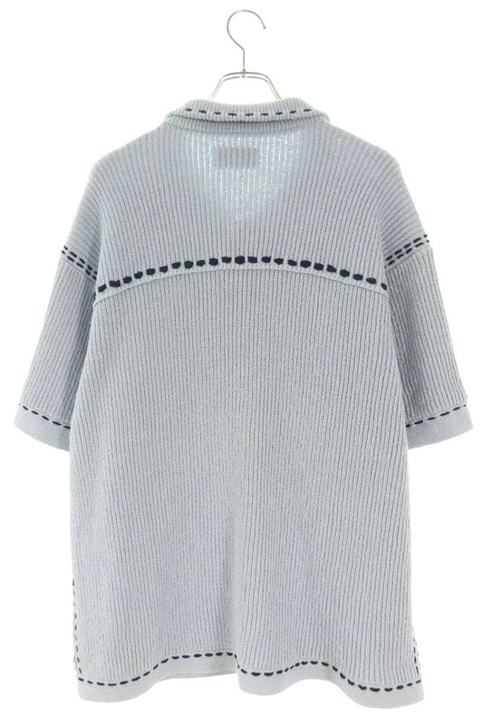 PHINGERIN Stitch Design Shirt Light Blue Size FREE