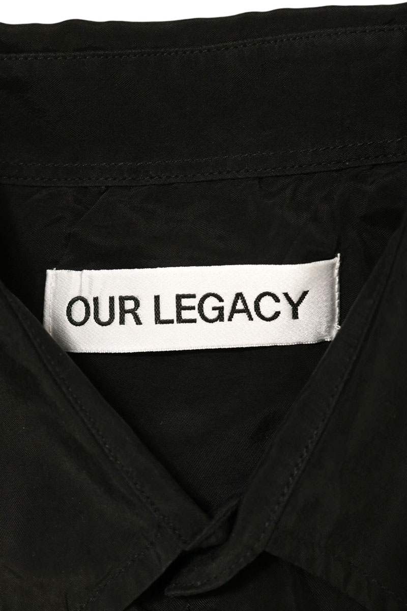 OUR LEGACY 26SS Regular Fit Cupro Short Sleeve Shirt Size 46