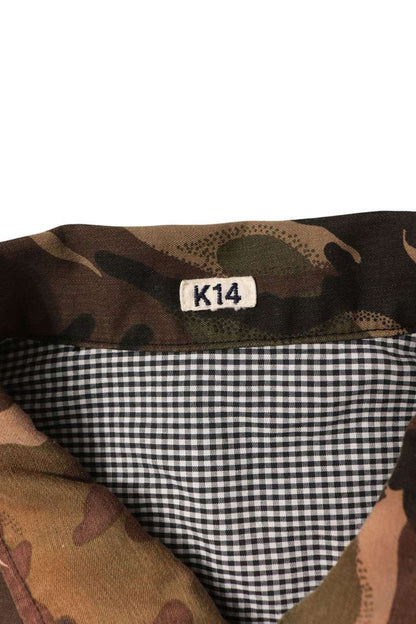 KHOKI 26SS Check Patchwork Shirt Size 3