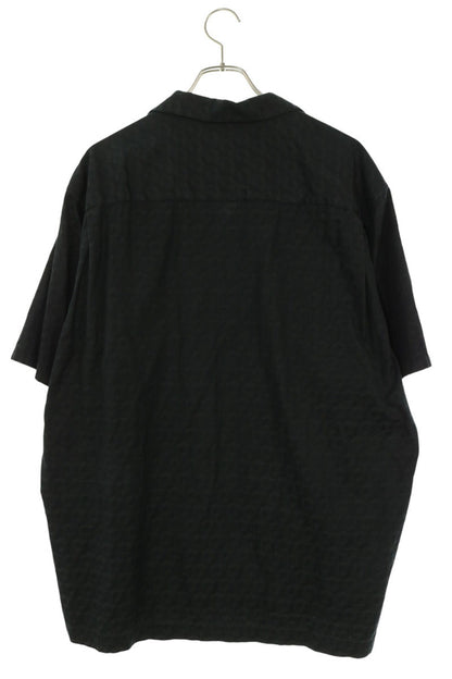 WTAPS Herringbone Pattern Cotton Shirt Black Size 3