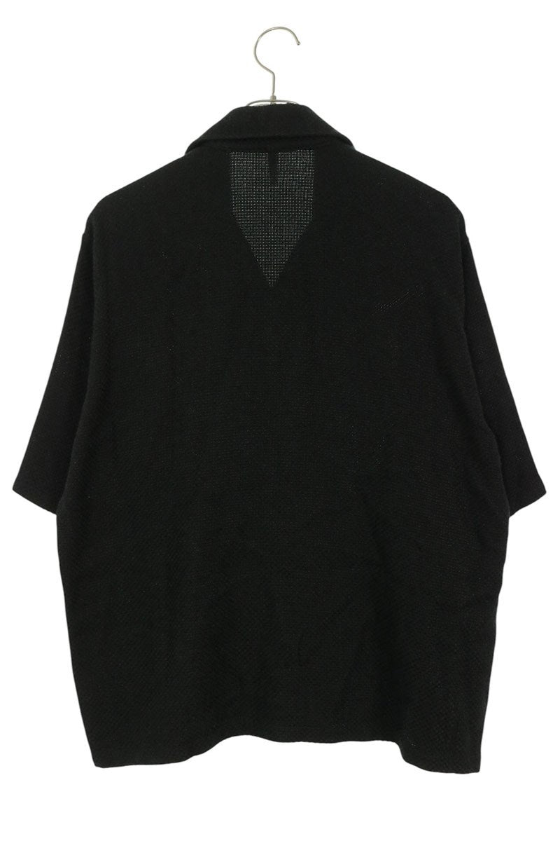 Sunflower COCO SS Open Collar Short Shirt Black Size M