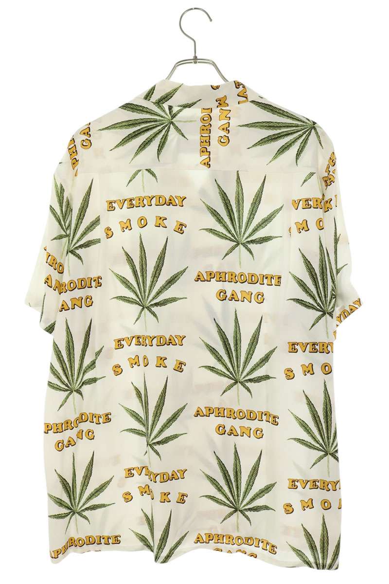 WACKO MARIA Rayon All-Over Pattern S/S Shirt Size L