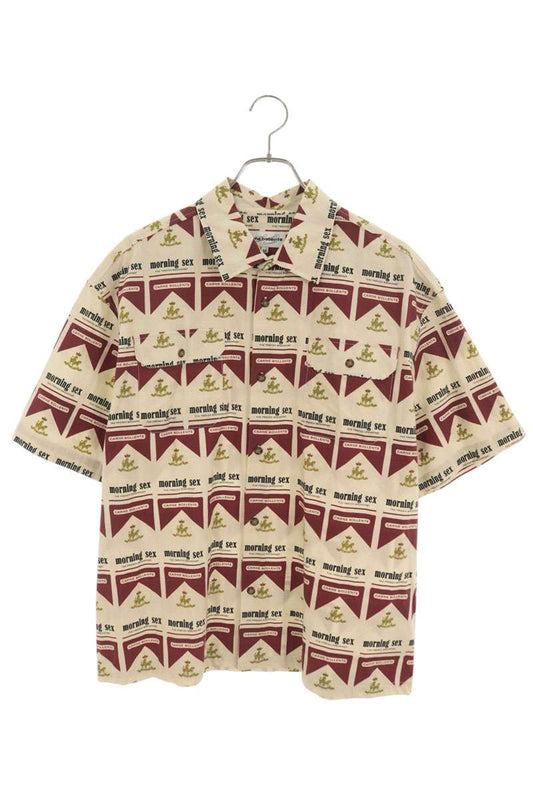 Carne Bollente "Smoking Hot" Print Short Shirt Multi Size M
