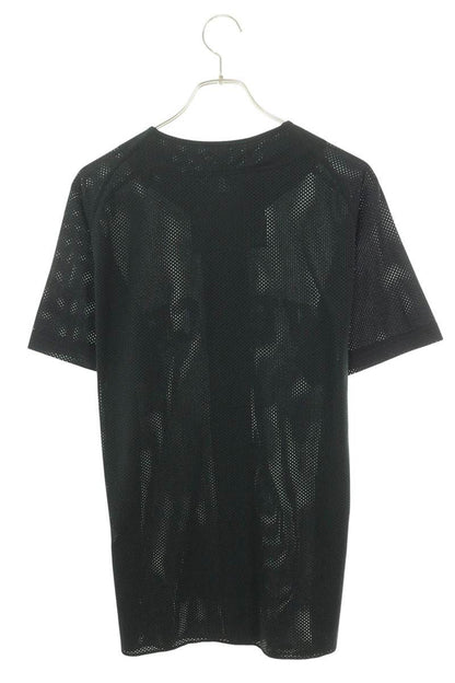 GIVENCHY Logo Patch Mesh Baseball T-Shirt BM60WV3YCS Size S