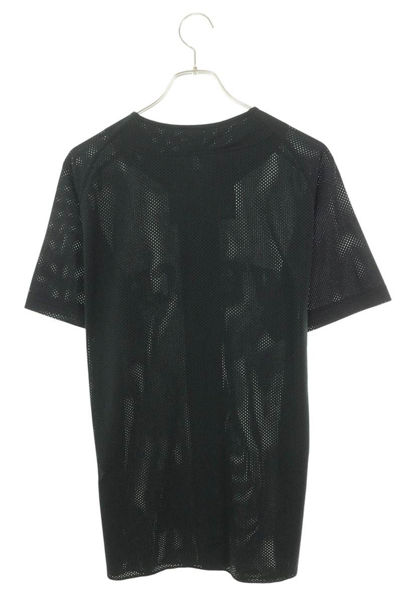 GIVENCHY Logo Patch Mesh Baseball T-Shirt BM60WV3YCS Size S