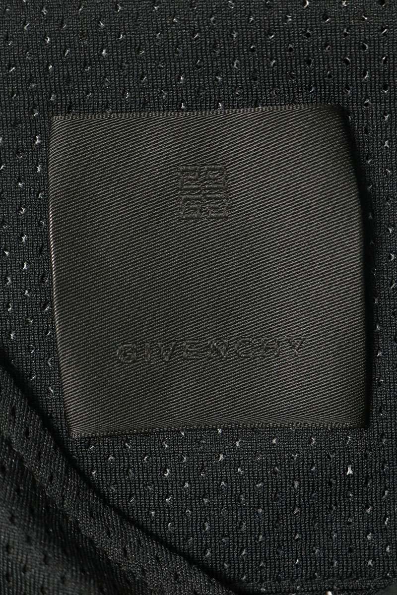 GIVENCHY Logo Patch Mesh Baseball T-Shirt BM60WV3YCS Size S