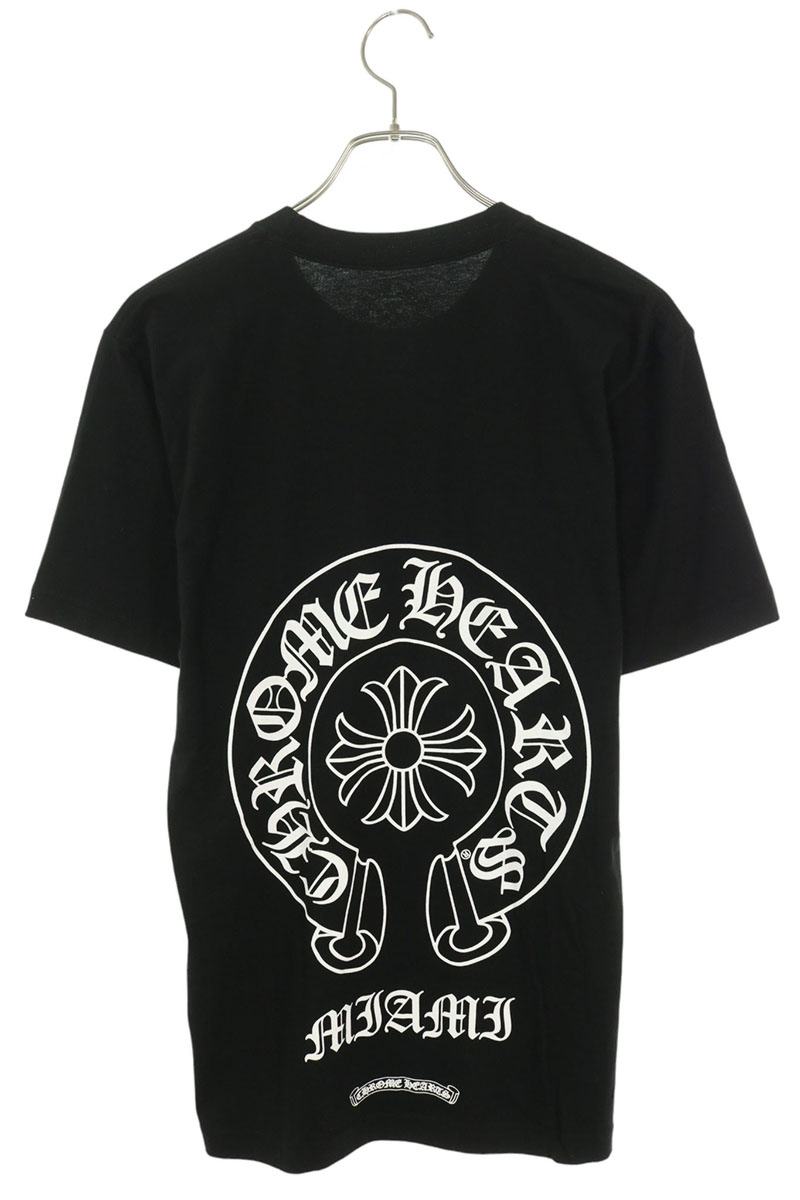 Chrome Hearts Miami Horseshoe Back Print T-SHRT 1 T-Shirt Size M