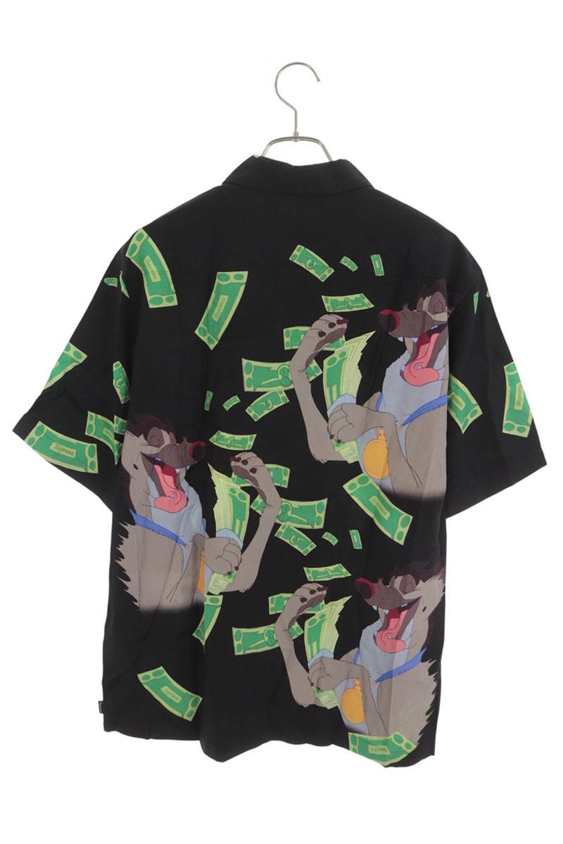 SUPREME 25AW All Dogs Go To Heaven Rayon Shirt Black Size M