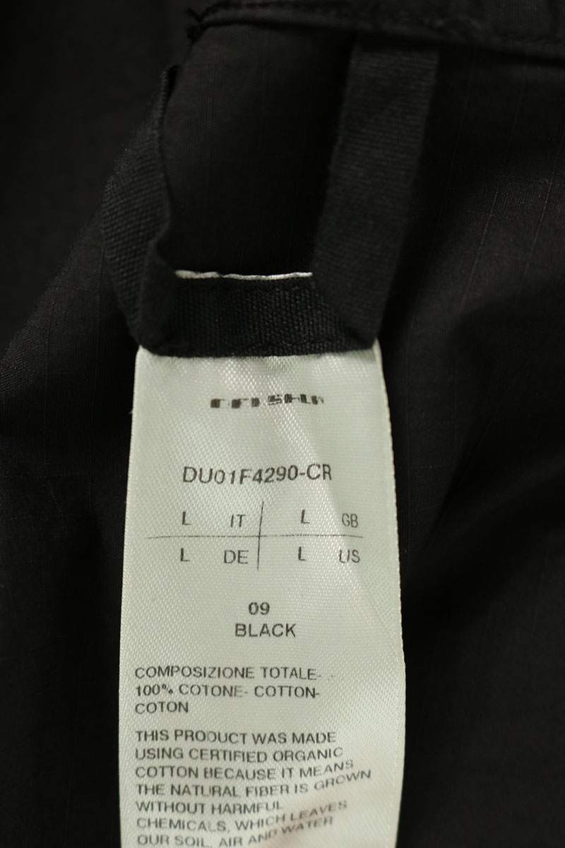 DRKSHDW Magnum Tommy Cotton Shirt Black Size L