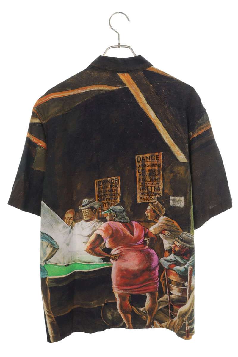 SUPREME Ernie Barnes S S Shirt All-over Viscose Multi Size L