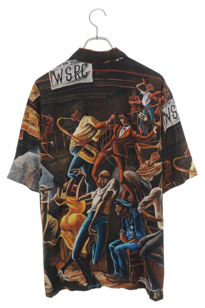 SUPREME Ernie Barnes S S Shirt All-over Viscose Multi Size L