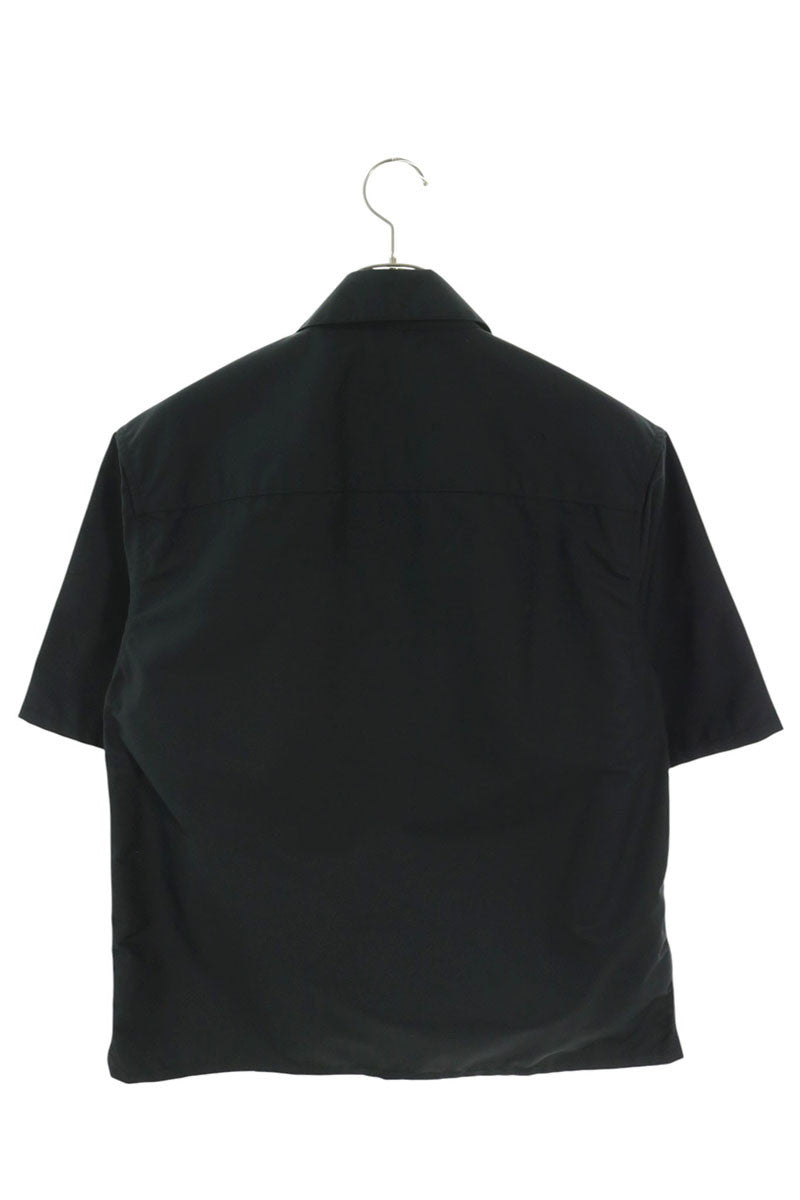 Chrome Hearts Black SEDATED Nylon Zip Shirt Size M